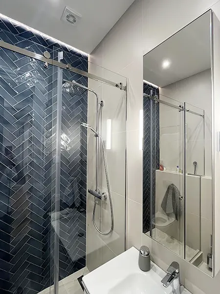 Bathroom remodel of Lviv, Ukraine apartment