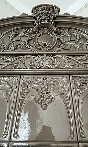 Detail of Lviv, Ukraine apartment