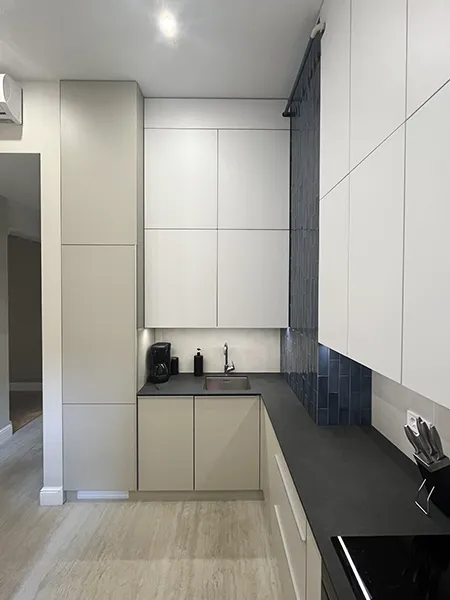 Kitchen remodel of Lviv, Ukraine apartment